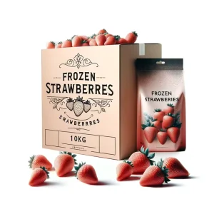OEM ODM High Quality Frozen Fruits Freezing Strawberries IQF Strawberry Packing Boxes in Bulk for Retail