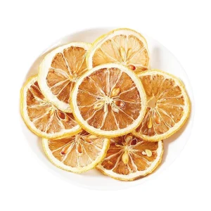 OEM Packing Dried Lemon Slices Bulk Citrus Fruit Lemon Tea Loose Premium Natural Dehydrated Herbal Yellow Lemon Slices
