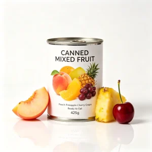 OEM Private Label Mixed Fruit Canned in Syrup Custom Brand Canned Ready to Eat for Supermarket Retail
