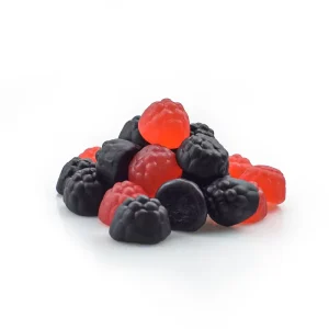 OEM Service Available Popping Fruit Flavored Rainbow Worm Gummy Candy Sold in Large Bulk Pack