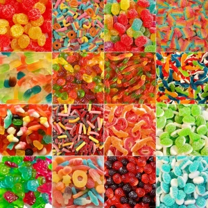 OEM Sour Gummy Candy Sweet Fruit Gummies Halal Gelatin Soft Candy Supplier