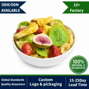 OEM Tropical Mixed Dried Fruits and Vegetables Healthy Snack Dried Fruit Fried Mix Fruit Chips Dried Vegetables