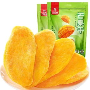 Office Snacks Sweet Dried Mango Soft Candied Fruit Jerky in Bag