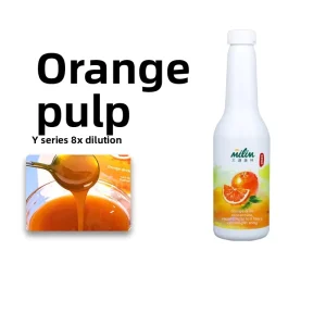 Orange Fruit Flavored Thick Juice Concentrate Mango Puree Pineapple Juice Instant Drink 950ml Bottle