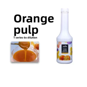 Orange Passion Fruit Pineapple Fruit Flavored Non Concentrated 1200g Ready to Drink Bottled Juice for Tea