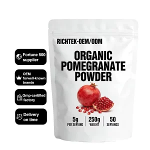 Organic 100% Water Soluble Natural Red Pomegranate Juice Concentrate Powder Fruit Tea Extract Powder Drink Juice Powder
