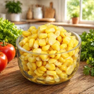 Organic 10kg Grade Frozen Vegetables Quick Frozen Corn Grains Sweet Corn Grains IQF Freezing Process Vacuum Pack 18-Month Shelf