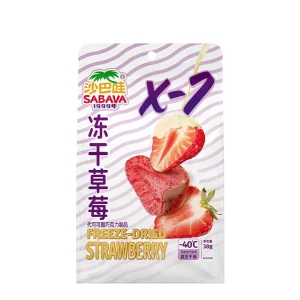 Organic FD Whole Strawberries with White Chocolate Bulk Sweet Tasty Ready to Eat Preserved Dried Fruit Snacks 5% Moisture