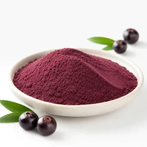 Organic Freeze Dried Acai Berry Powder Superfood Fruit Ingredient OEM ODM Private Label Bulk Factory Supply