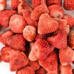 Organic Frozen Dried Strawberry Crunchy Healthy Mixed Dried Fruits Snacks Custom Sweet Taste