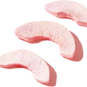 Organic Healthy Freeze Dried Sweet Peach Slices Snacks Ready to Eat Aluminum Foil Bag Bulk Packaging FD Process 18 Month Shelf