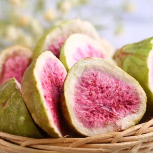 Organic Natural 100% Dried Casual Fruit Snacks FD Freeze Dried Sliced Fig Bulk Vacuum Pack