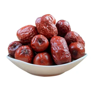 Organic Red Dates Jujube Whole 16-24mm Chinese Fruit Sweet Taste Water Preserved Dried AD Process Vacuum Pack