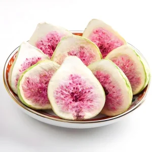 Organic Sliced FD Freeze Dried Figs Healthy Snacks Bulk Sweet Dried Fruits Packaged
