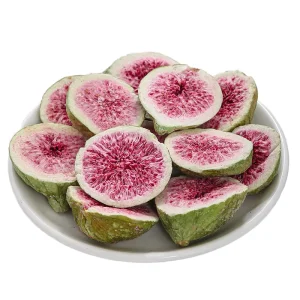 Organic Sliced Freeze Dried Figs Fresh Natural Style Bulk Vacuum Packed Healthy Snacks Dried Sweet Fruits