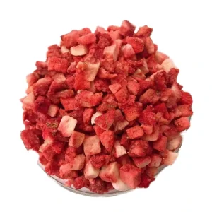 Organic Whole Slice Strawberry Fig Jam Bulk Freeze Dried Sweet Powder Vacuum Packed Snacks FD Drying Process Fruit Preservation