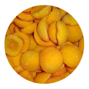Peach Half Halves Frozen Fruit Yellow Bulk Packaging 24 Months Shelf Life 10 Kg
