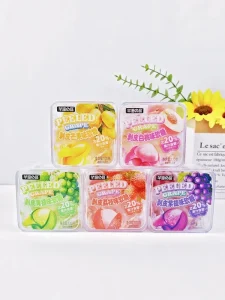 Peelerz Candy Peeled Sweet Soft Candy Bag Packing Gummies Mix Exotic Fruit Peelable Gummy Candy Fruity Flavor Gummy Candy Mixed