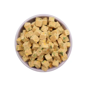 Pet Food Manufacturers Healthy Freeze Dried Salmon Spinach Pumpkin Recipe Crunchy Pet Snack Freeze Dried Fruits and Vegetables