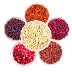 Pet Freeze Dried Vegetable Fruit Freeze Dry Apple Strawberry Vegetable Bulk Freeze Dried Fruit