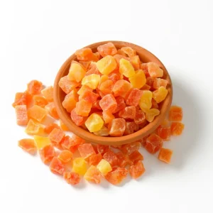 Pickled Papaya Dices Dried Fruit Snack Sweet Ready to Eat