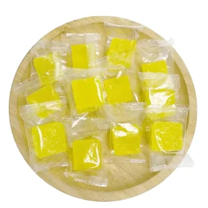 Pineapple Flavor Fruit Jelly Candy Various Tastes Cube Fruit Soft Sweets Pineapple Fruit Snacks