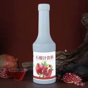 Pomegranate Concentrate Bulk Bubble Tea Commercial Raw Material OEM Available for Global Beverage Wholesalers