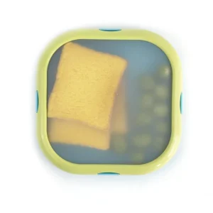 Portable Food Grade Silicone Lunch Box Seal Preserved Storage for Refrigerator Sandwich & Fruit Leak Proof