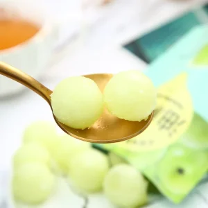 Portable Ice Cube Calammon Flavored Milk Ice Cream Balls Frozen Ice Cream Fruit 10 Pieces Per Box