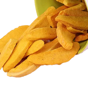 Premium 100% Natural Freeze Dried Mango Chips Sweet Taste Fruit Snacks No Added Sugar Packaged in Bag