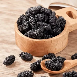 Premium Dried Black Mulberry Fruit Slices AD Vacuum Pack Bulk Loose Tea Private Label