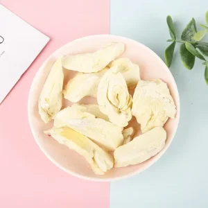 Premium FD Durian Slices 1kg Bulk Natural Sweet Crunchy Water Preserved King of Fruit Snack for Baking Dessert Gift