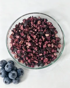 Premium Freeze Dried Blueberry Cubes for Candy Chocolate & Healthy Snacks