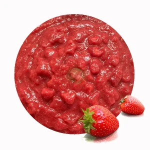Premium Frozen Strawberry Puree for Beverage Chains Dessert Brands and Food Factories