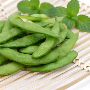 Premium Frozen Unpeeled IQF Edamame Beans for Children in Bag Packaging