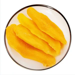 Premium Glazed Mango Fruit Good Quality Rich Nutrition Water Preserved Sweet Snack Ready to Eat 5x8cm