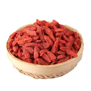 Premium Grade B EU Organic Sweet AD Dried Goji 220 Grains 50g No Additive Dried Fruit for Trail Mix Cereal