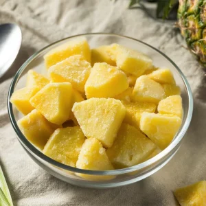 Premium IQF Flash Frozen Pineapple Chunks Tropical Sweetness Cube Pattern Frozen Fruit Varieties Apple Jackfruit Durian Banana