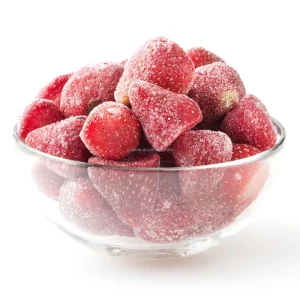 Premium IQF Frozen Strawberry Whole 25-35mm Sweet Red Berries Bulk Freshly Picked Flash Frozen for Smoothie Bakery