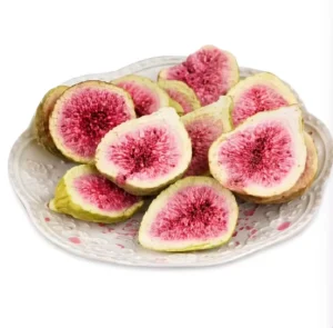 Premium Natural Freeze Dried Fig Slices Crispy Fruit Snack No Added Sugar Healthy Bulk Superfood Ingredient