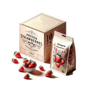 Premium Organic Bulk Strawberry IQF Frozen Sweet Natural Frozen Strawberries for Importers and Wholesalers