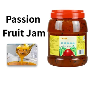 Premium Passion Fruit Jam Light Sweet Natural Fruits Non GMO HACCP Certified Ready Eat Fresh Fruit Spread Beverage Dessert Taihu