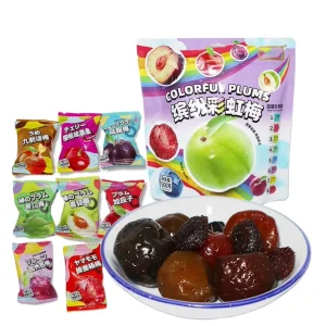 Preserved Fruit Afternoon Tea Party Snack Sweet Dried Blueberry Plum Red Plum for Sale
