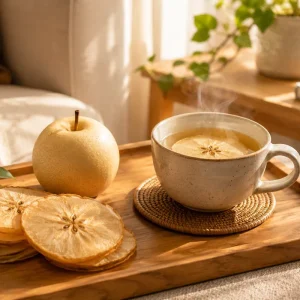 Private Label Available Organic Health Tea Dried Pear Slices Large Cut Dehydrated Tea Bags for OEM ODM Services