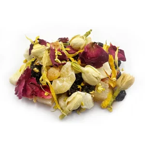 Private Label Chinese Natural Dried Fruit Tea Custom Blend And Jasmine Rose Chrysanthemum Osmanthus Flower Flavor Tea
