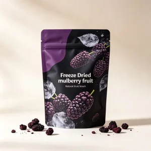 Private Label Natural Freeze Dried Mulberry Fruit No Sugar Added Bulk FD Mulberry Fruits