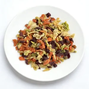 Private Label OEM Bulk Natural High Fiber Vitamin Rich Healthy Dehydrated Vegetable Topper Cat Snacks Dog Treats