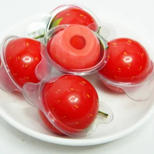 Private Label Strawberry Eyeball Gummy Candy Custom Fruit Flavor OEM Bulk Manufacturer