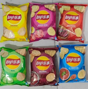 Professional Lay’s Potato Chips Exotic Snacks Semi Soft Salty Fried 40g Bag Various Flavors Ready to Eat