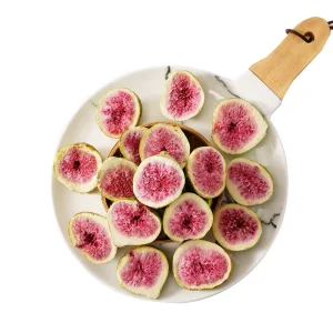 Pure Crisp Freeze Dried Fruit Fig Bulk Air Dry Fig Slices Dried Fruit